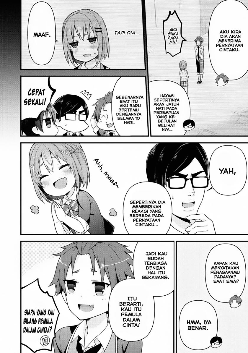 The Cute Girl Sitting Next to Me Is Trying to Make Me Fall in Love With Her as a Way to Ridicule Me, but the Tables Were Turned on Her Before She Knew It Chapter 04 Gambar 11